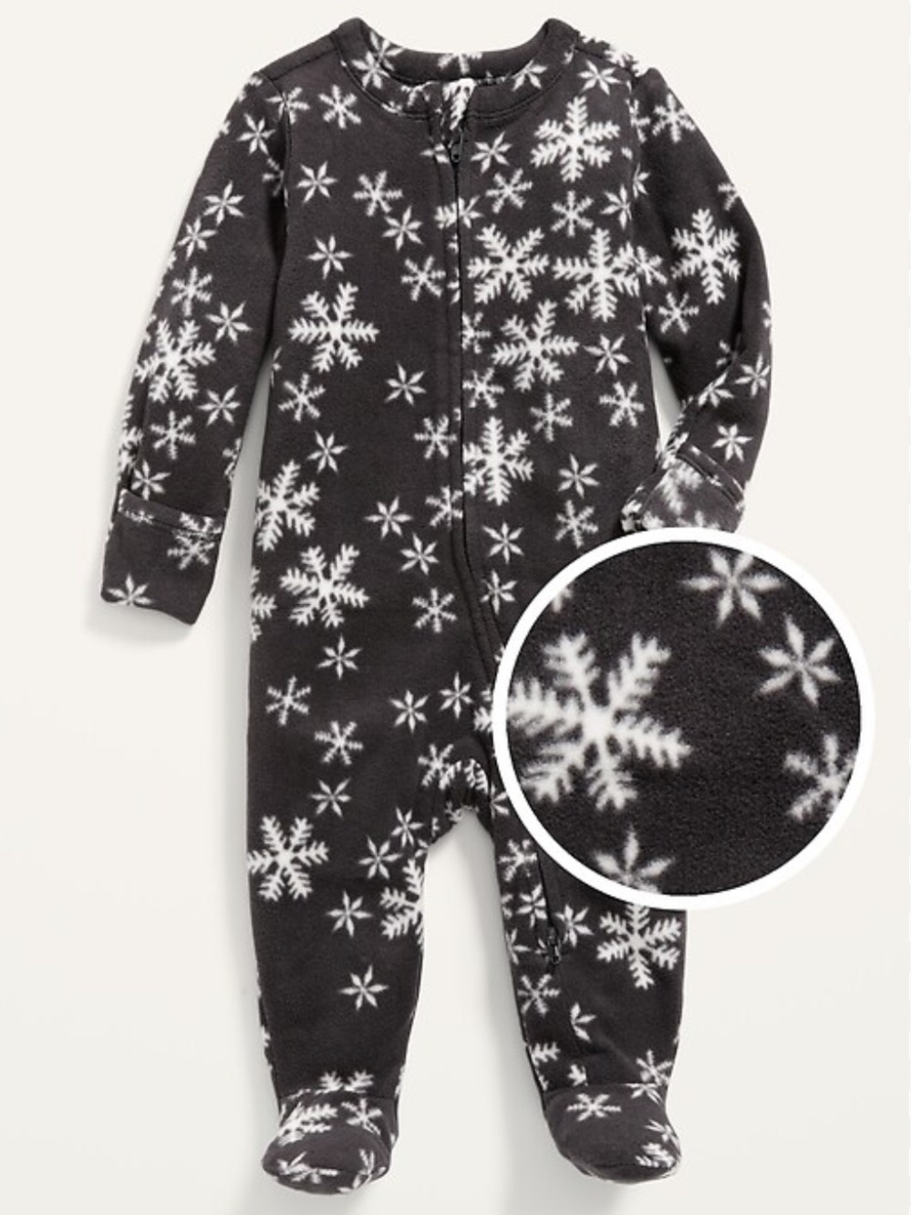 ☀️ 3/$15 Old Navy Printed Microfleece Sleep & Play Footie One-Piece